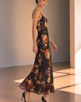 Nightfall Floral Odette Dress