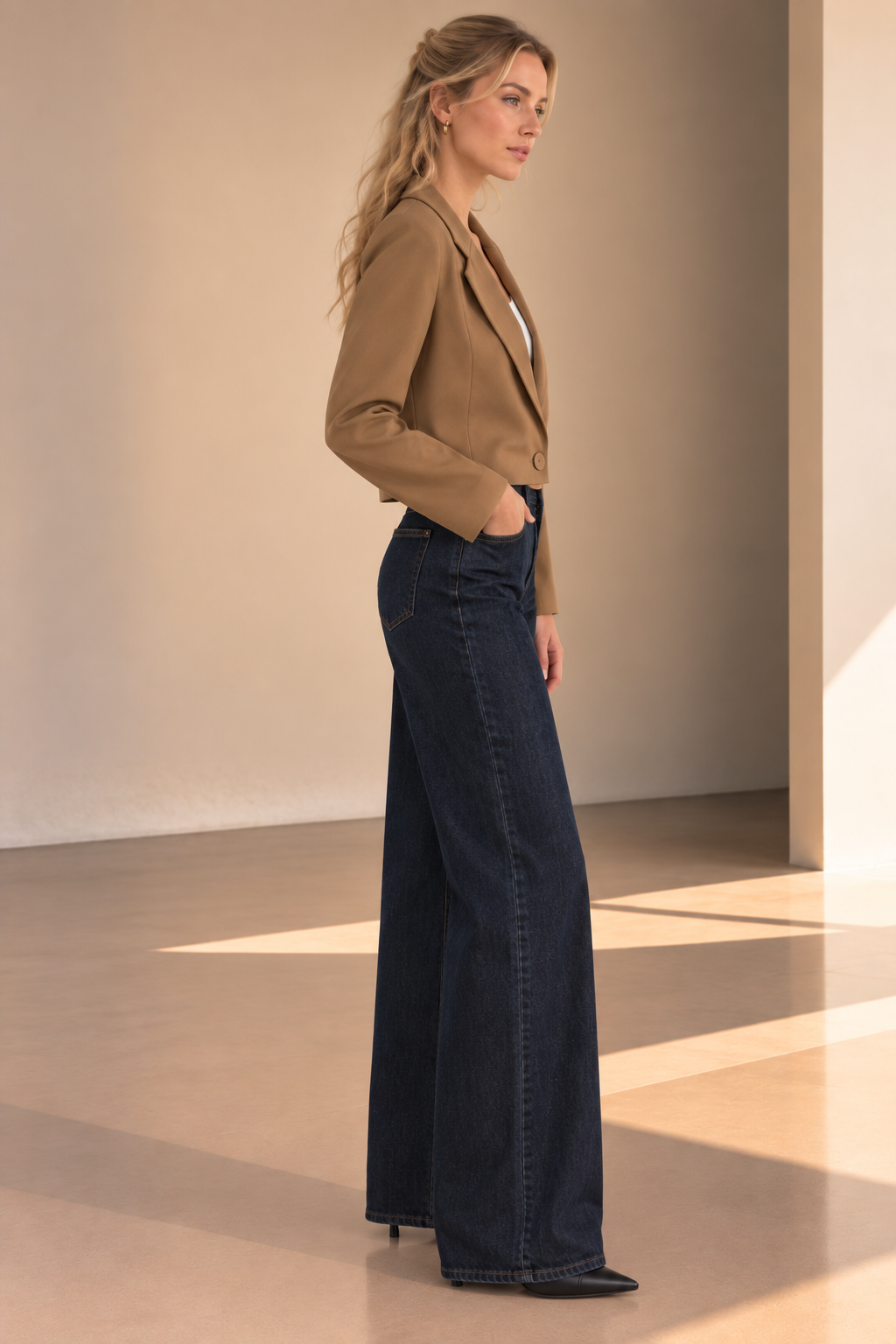 Camel Fiona Blazer