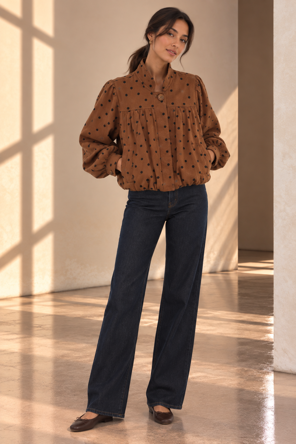 Brown Elise Jacket