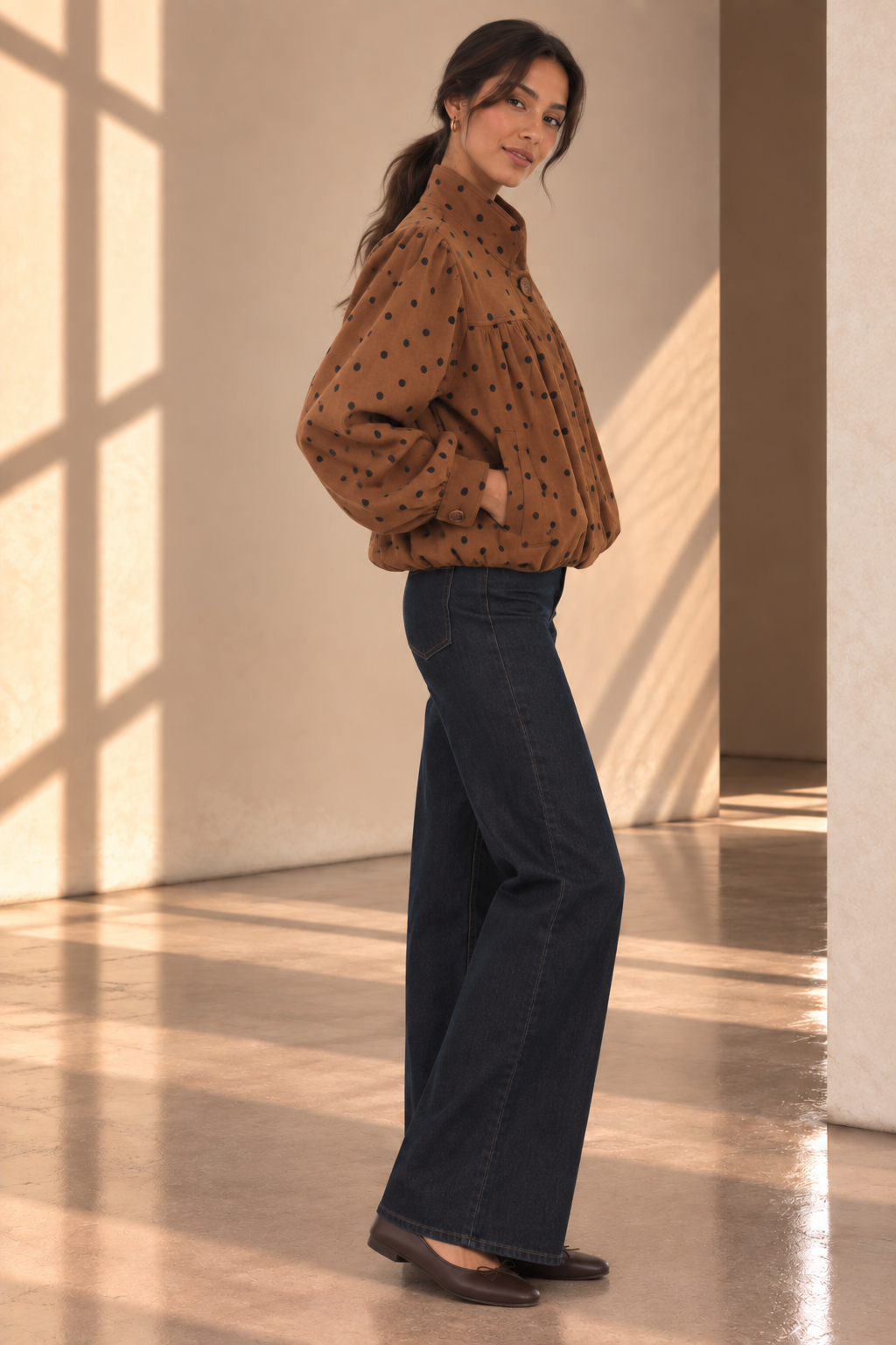 Brown Elise Jacket