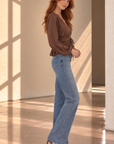 Chocoate Flora Long Sleeve Top
