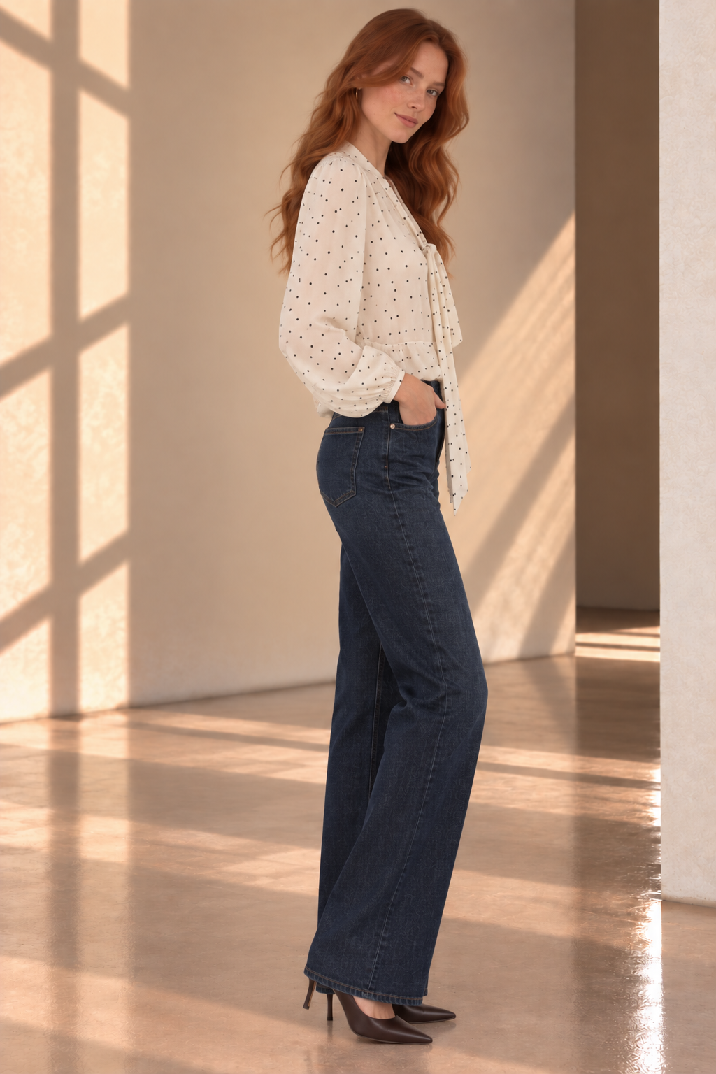 Cream Elayna Blouse