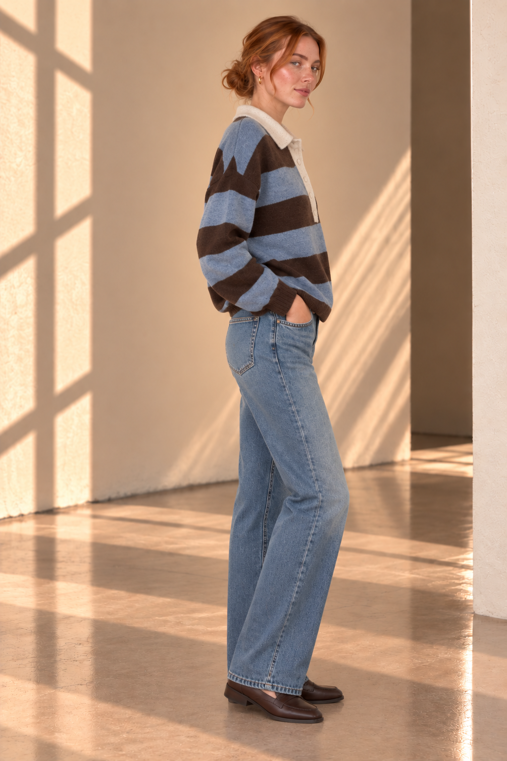 Dusty Blue Amy Top