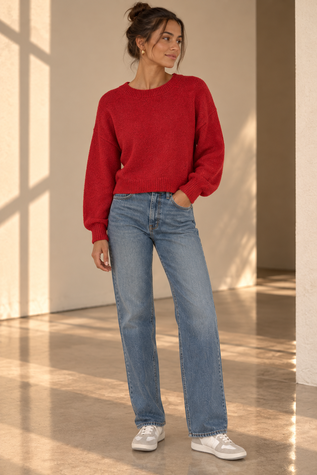 Red Tinsley Sweater