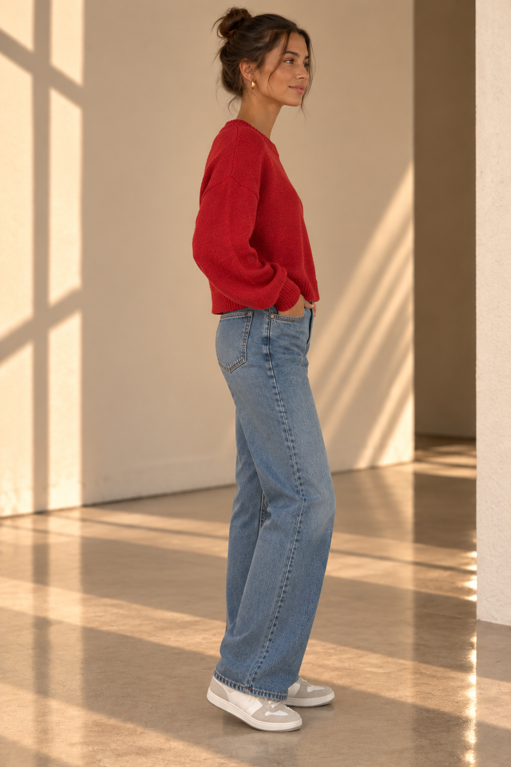 Red Tinsley Sweater