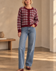 Bordeaux Aomori Cardigan