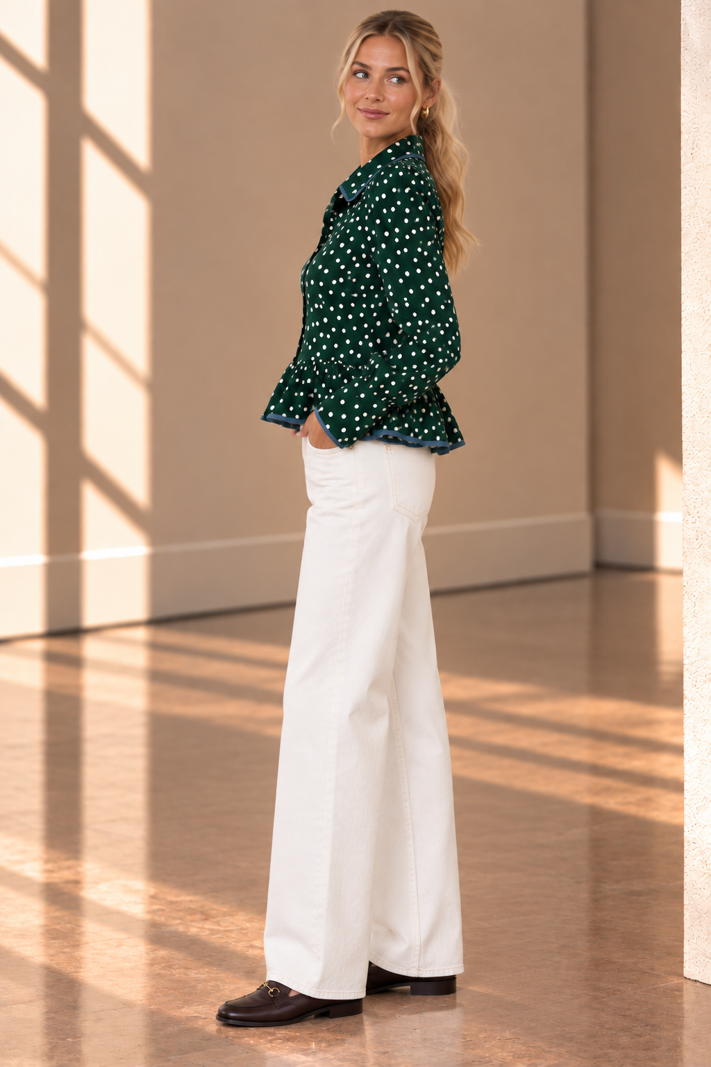 Green Shailey Top