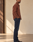 Mink Brown Banning Corduroy Snapshirt