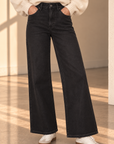BLACK HR WIDE LEG