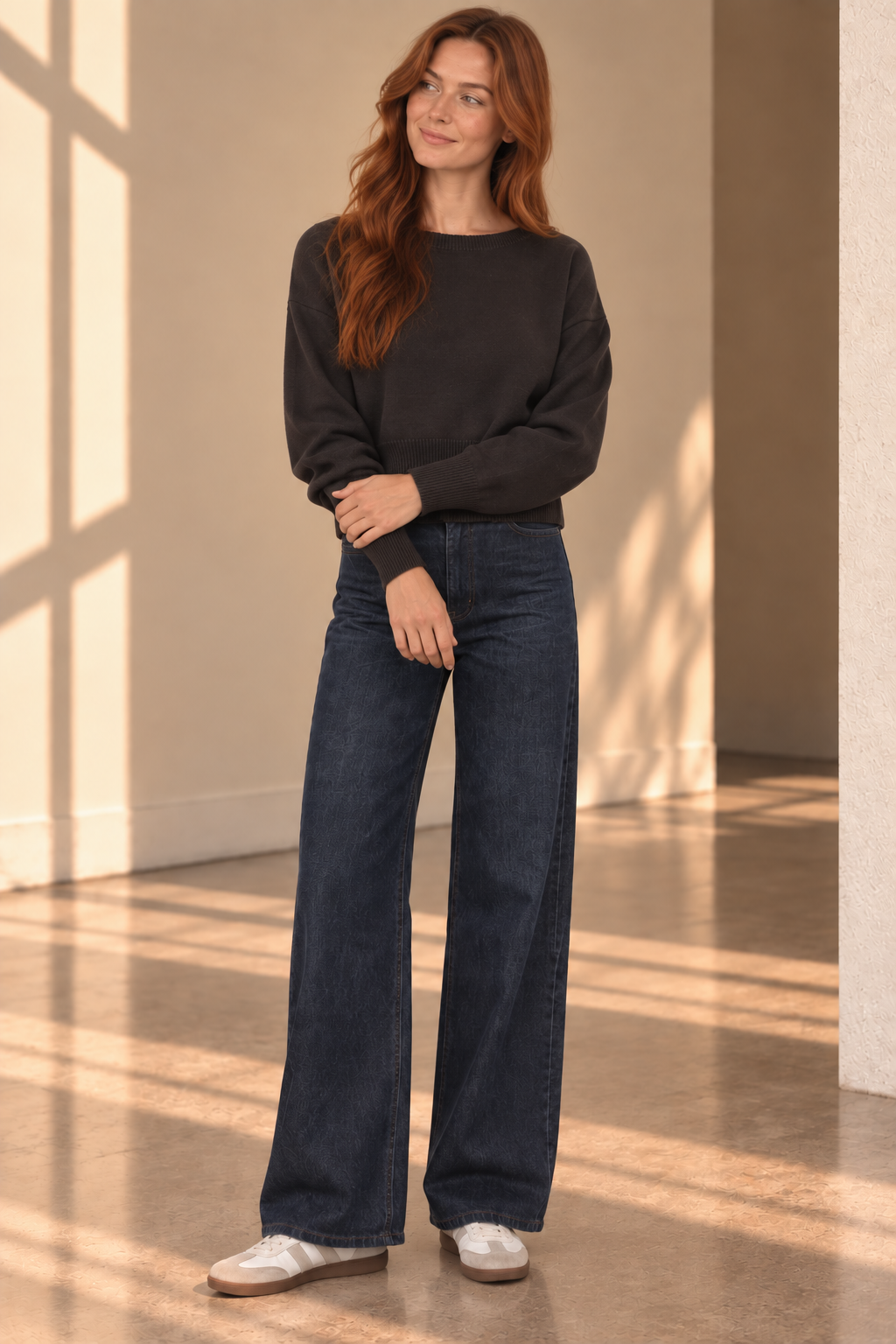 Black Aurora Off Shoulder Sweater