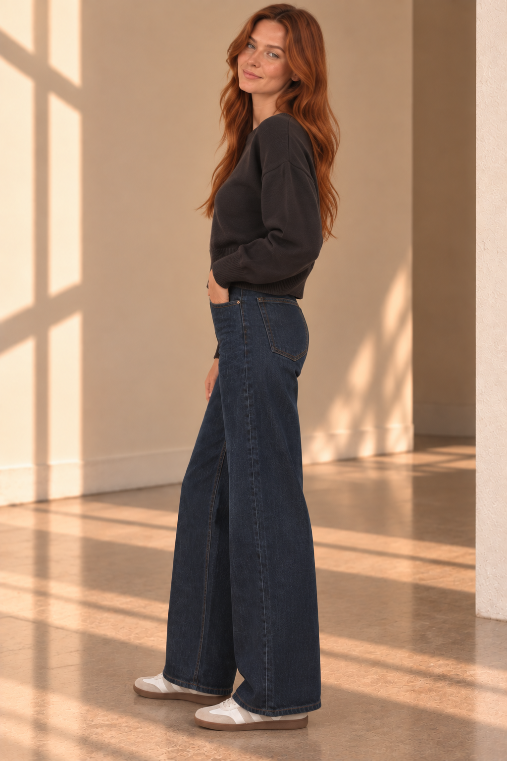 Black Aurora Off Shoulder Sweater