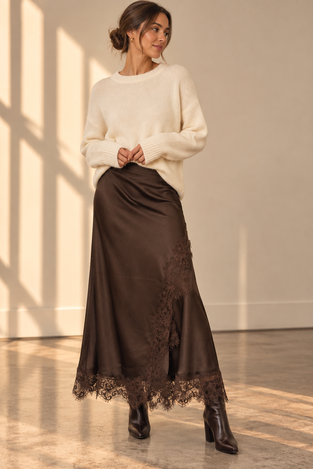 Brown Alice Skirt
