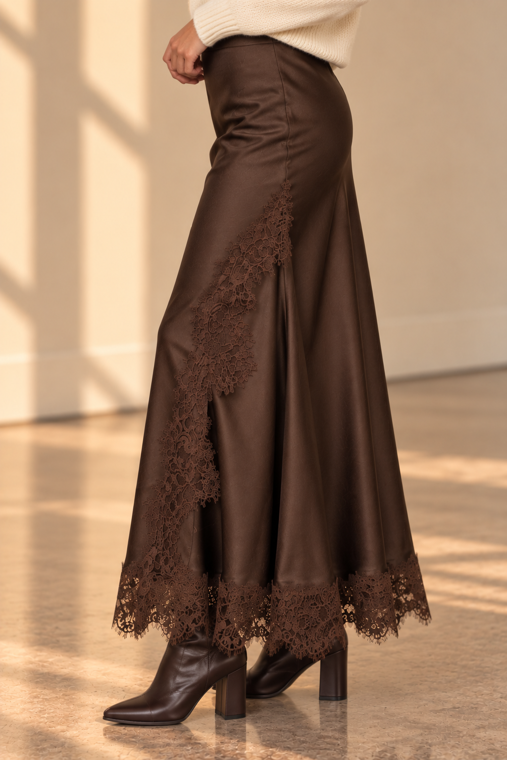 Brown Alice Skirt