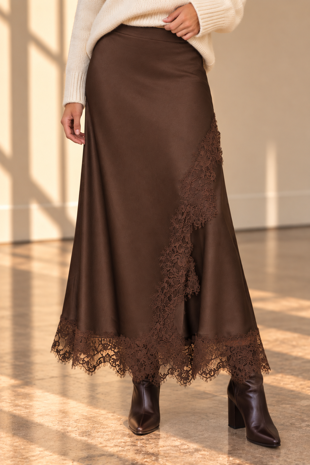 Brown Alice Skirt