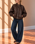 Burgundy Chocolate Jacket