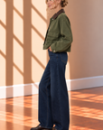 Dusk Sage Rey Cropped Chore Jacket