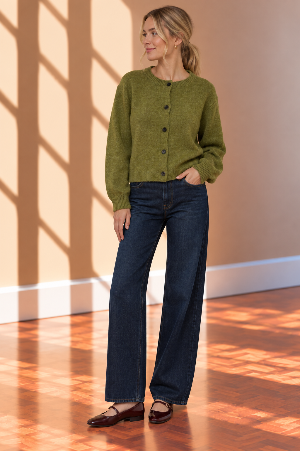 Mossy Rose Cardigan