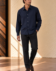 Navy Sterling Long Sleeve Shirt