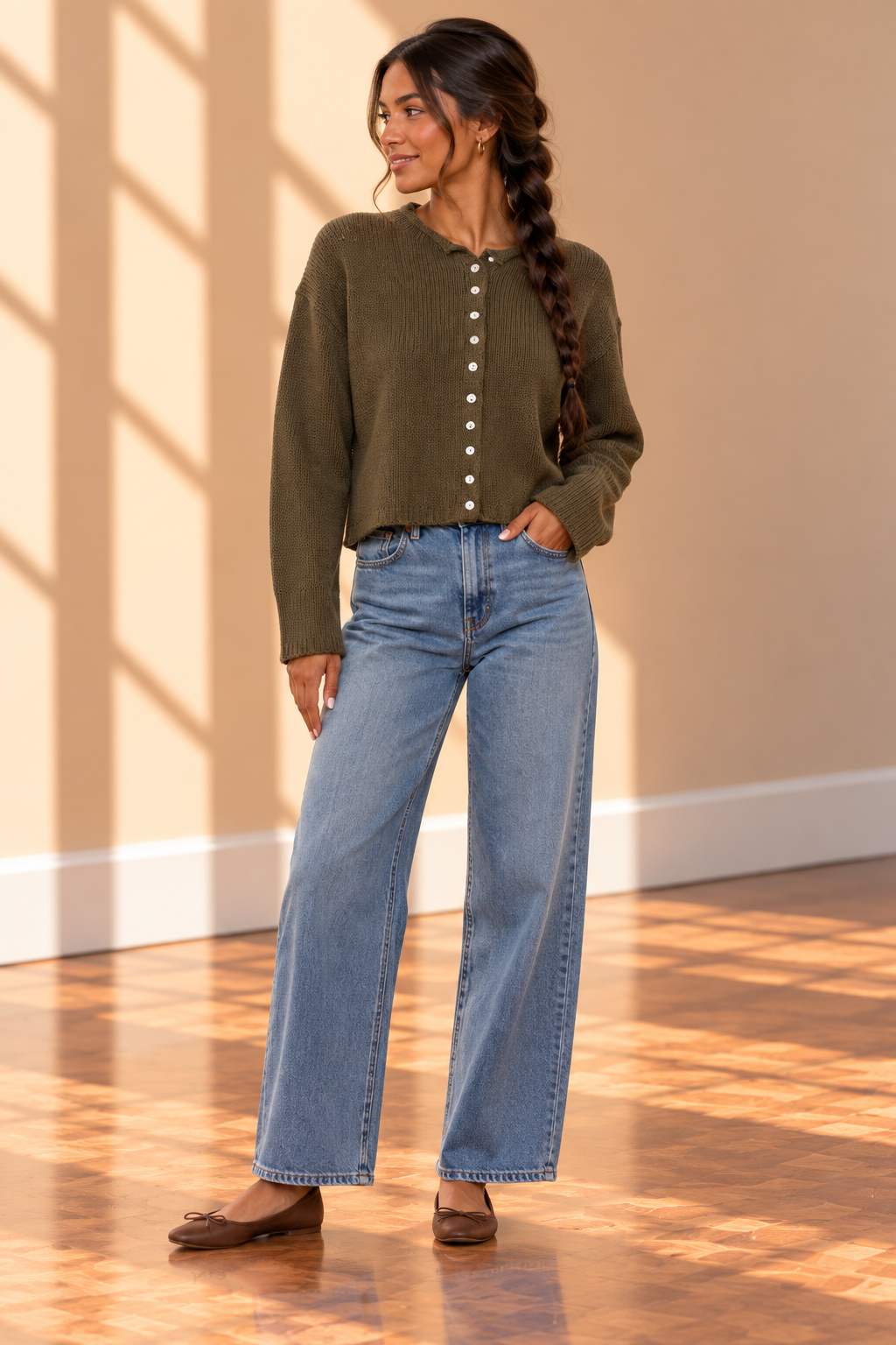 Olive Breece Knitted Cardigan