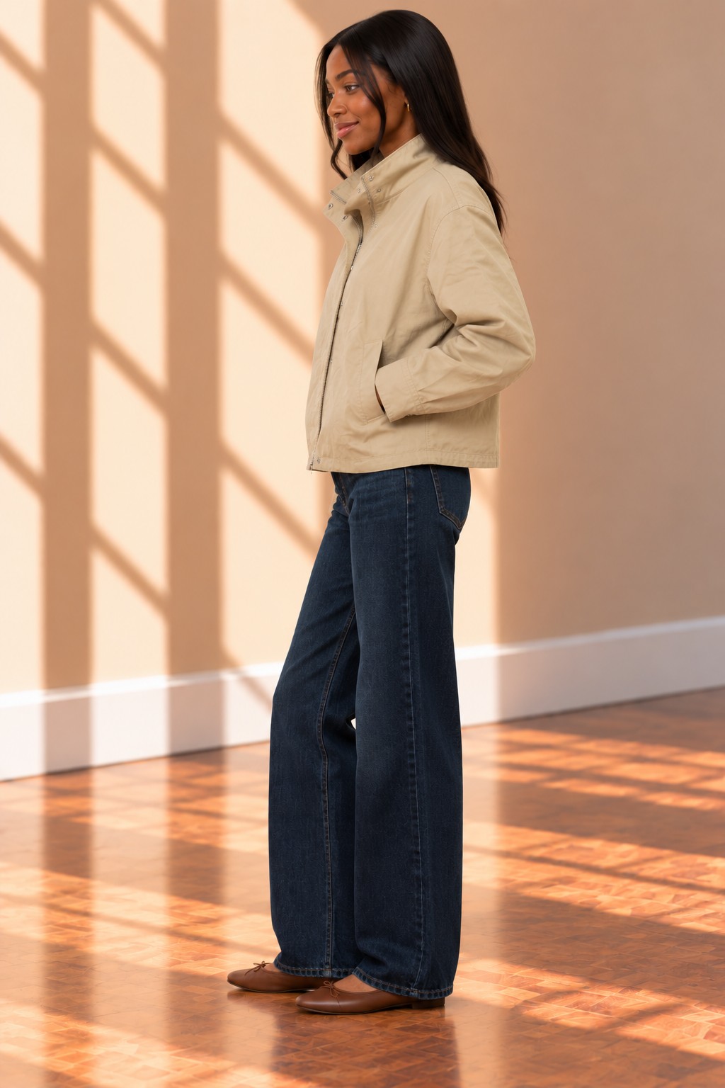 Beige All Seasons Jacket