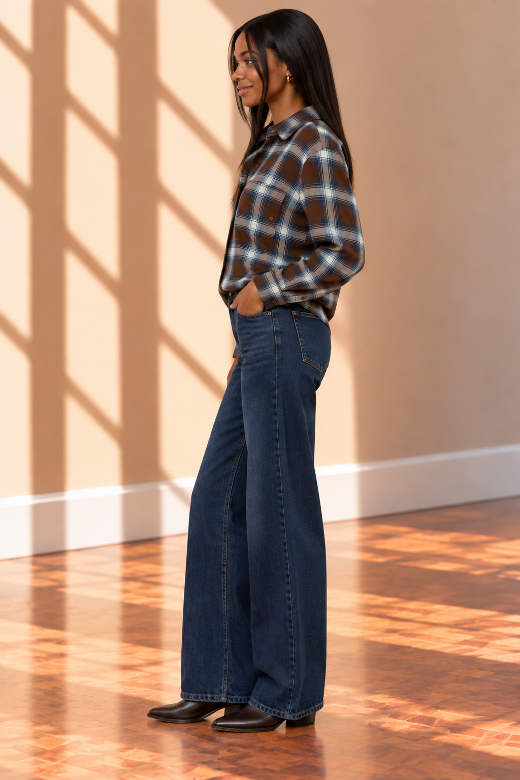 Espresso Indigo Malin Top