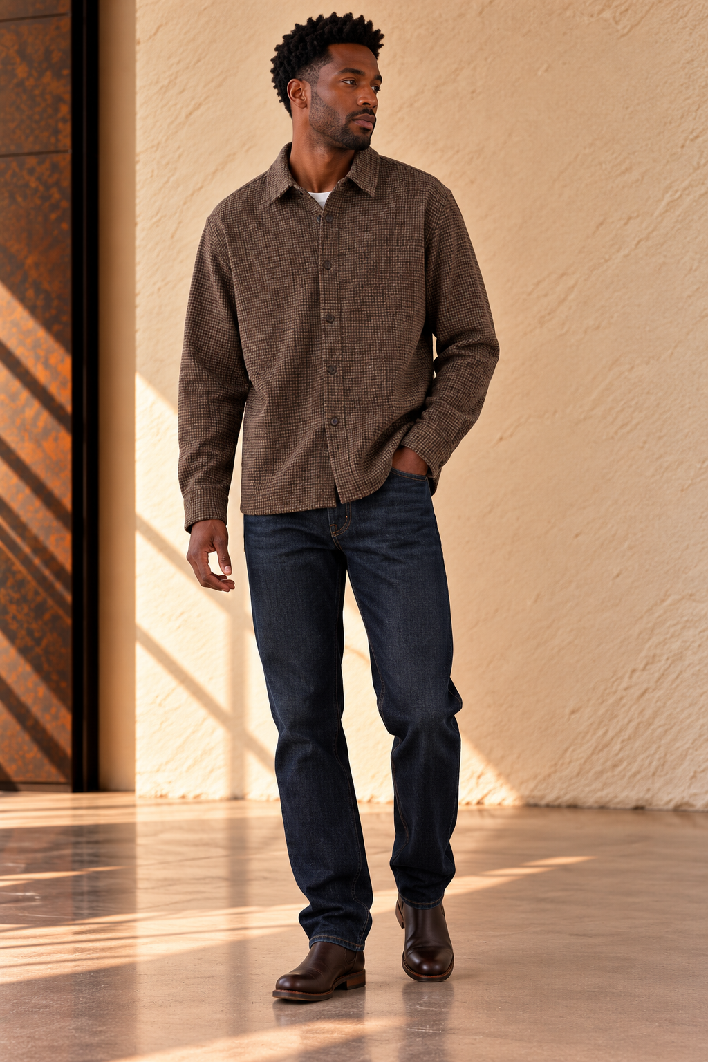 Tan Generation Long Sleeve Shirt