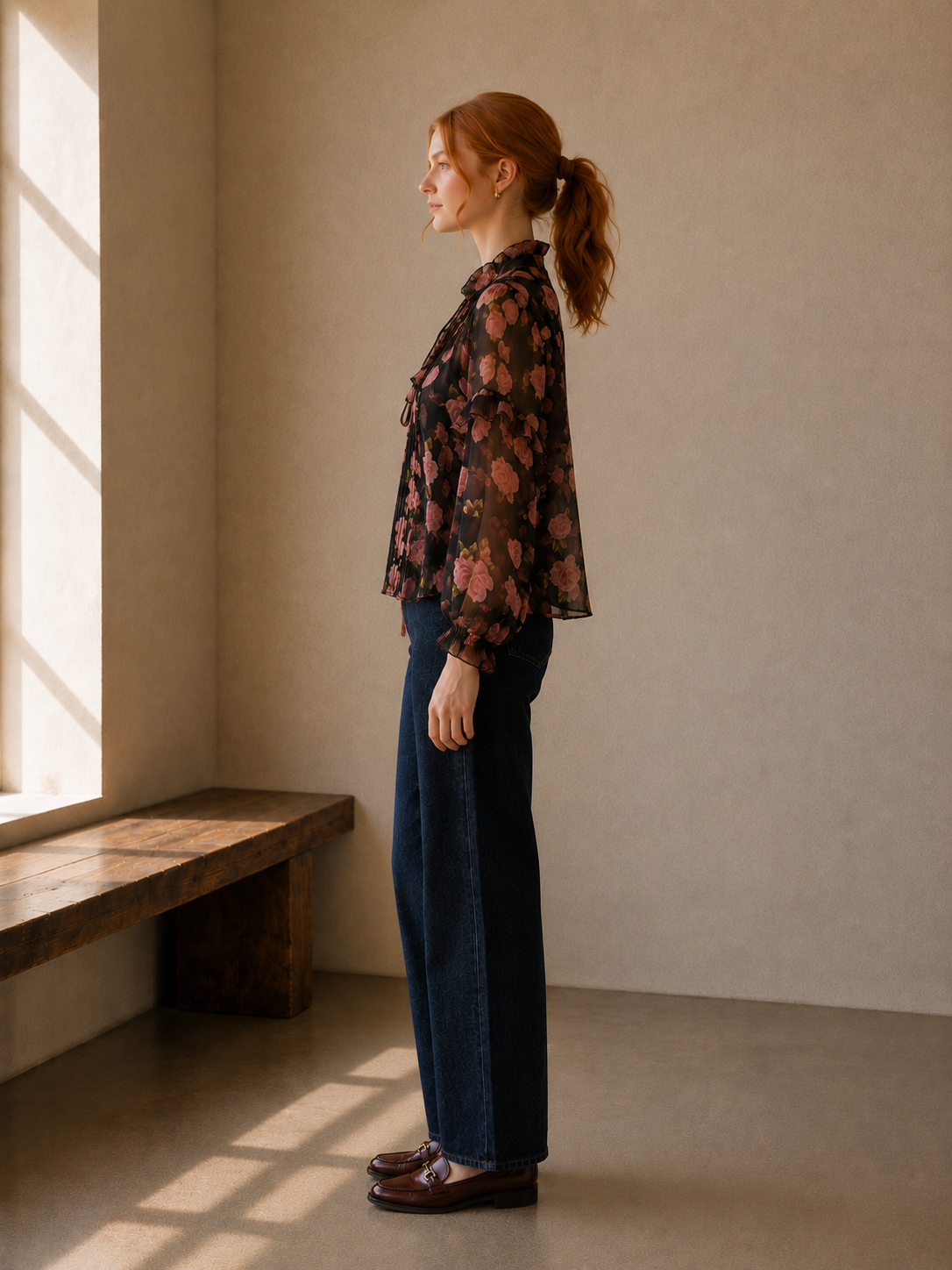 Black Rose Sara Blouse