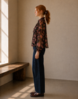 Black Rose Sara Blouse