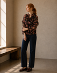 Black Rose Sara Blouse