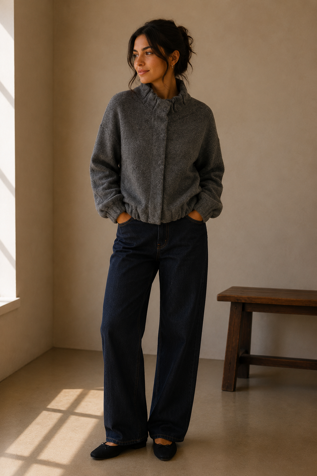 Dark Grey Emery Jacket