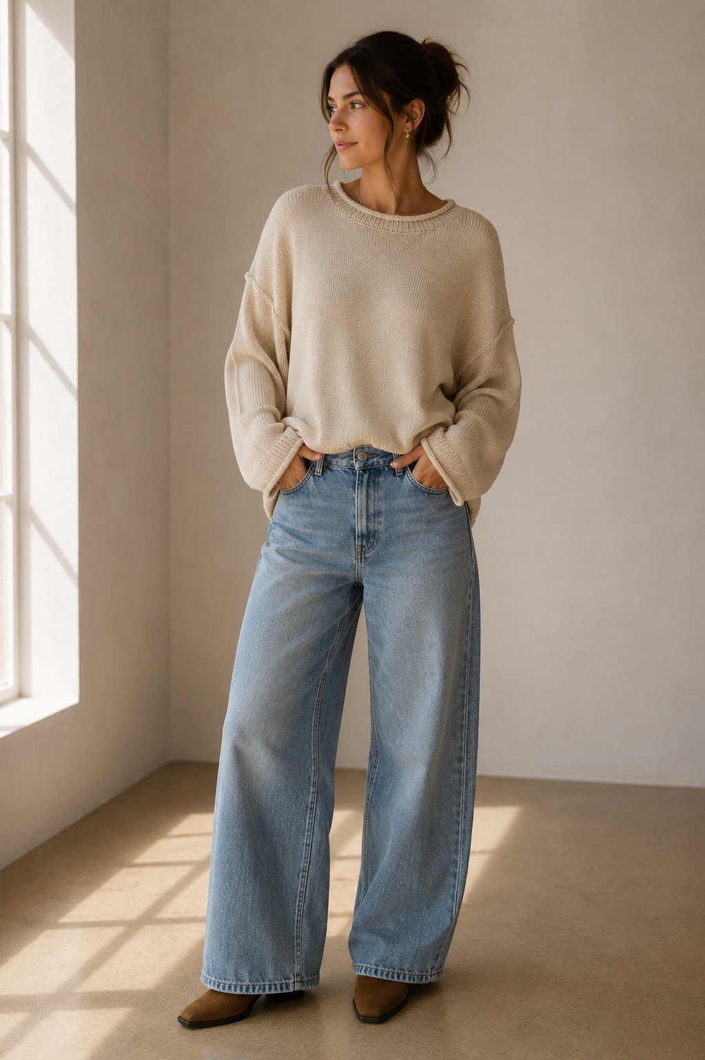 Oatmeal Ellie Sweater