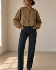 Ash Mocha Suede Jacket