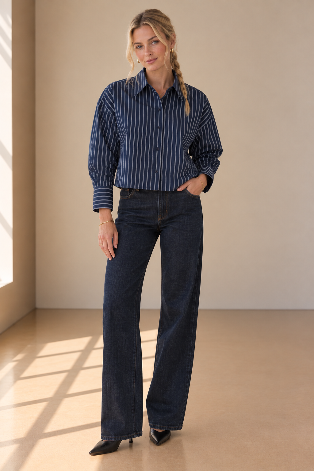 Navy Nova Top