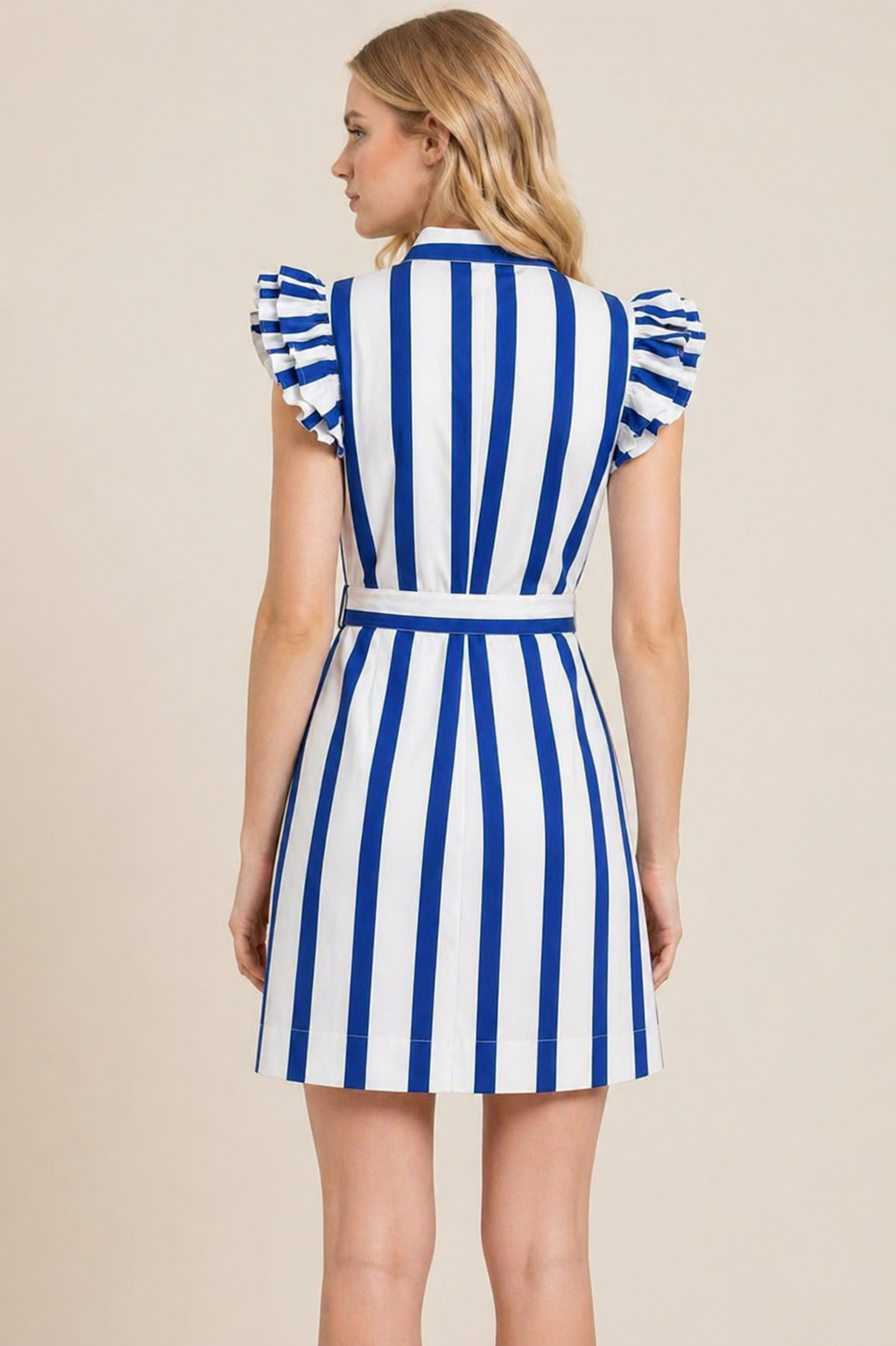 White & Blue Zara Dress White & Blue Zara Dress