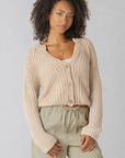 Natural Carrie Knit Cardigan