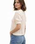 Cream Diana Cardigan
