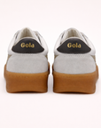 White & Mocha Grandslam Elite Womens Sneakers