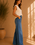 Affectionately Jodi High Rise Straight Leg