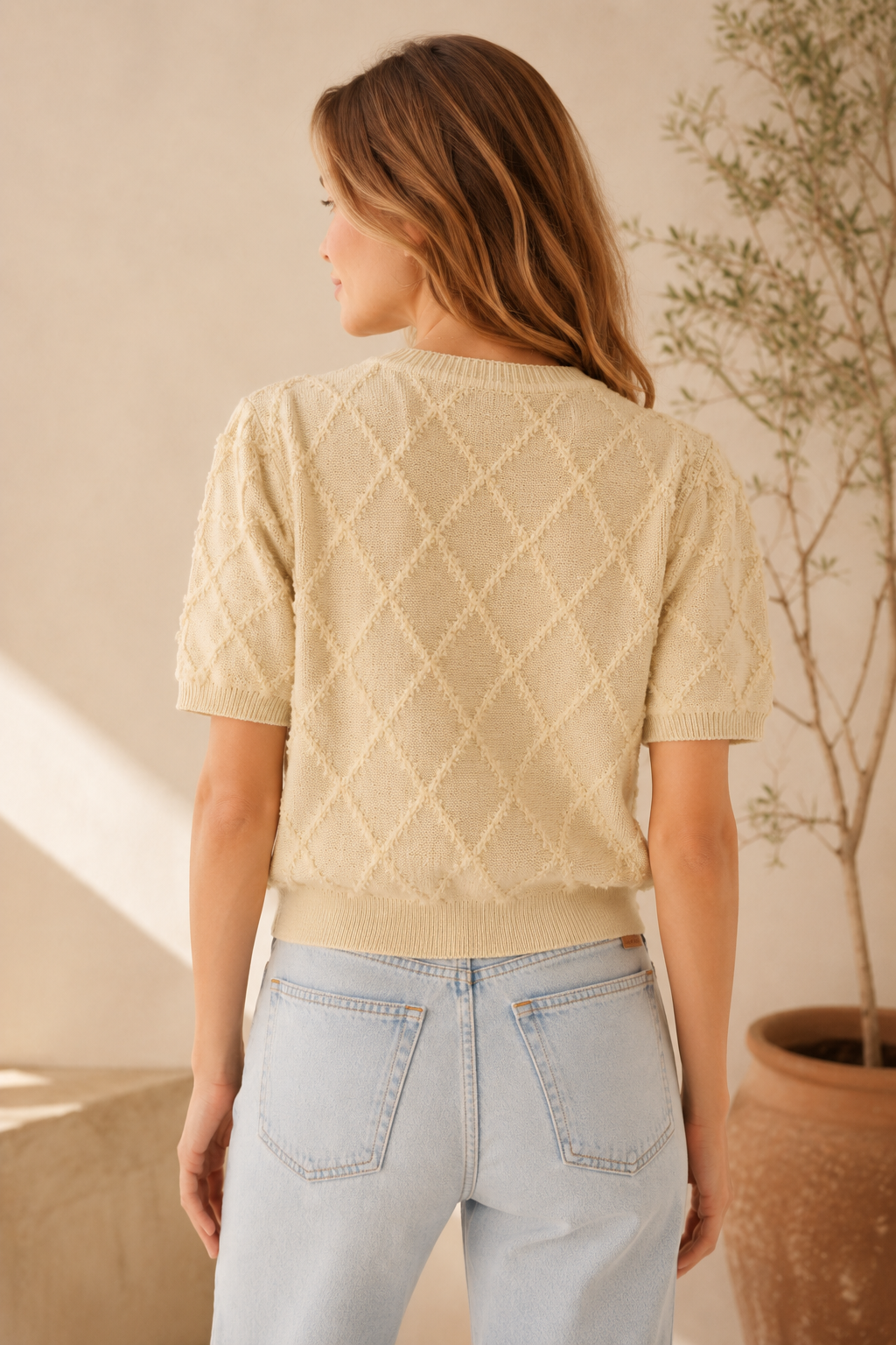 Lemon Stevie Top