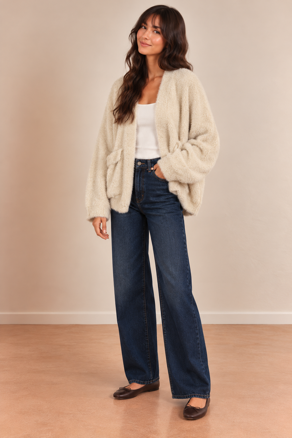Oatmeal Jana Cardigan