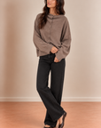 Rose Gold Thought Sweater