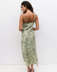Green Christella Midi Dress