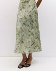 Green Christella Midi Dress