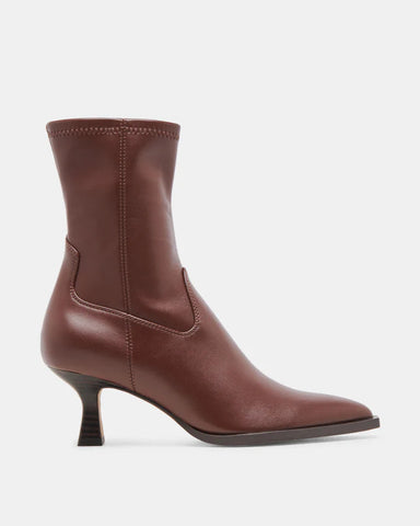 Chocolate Leather Arya Boot