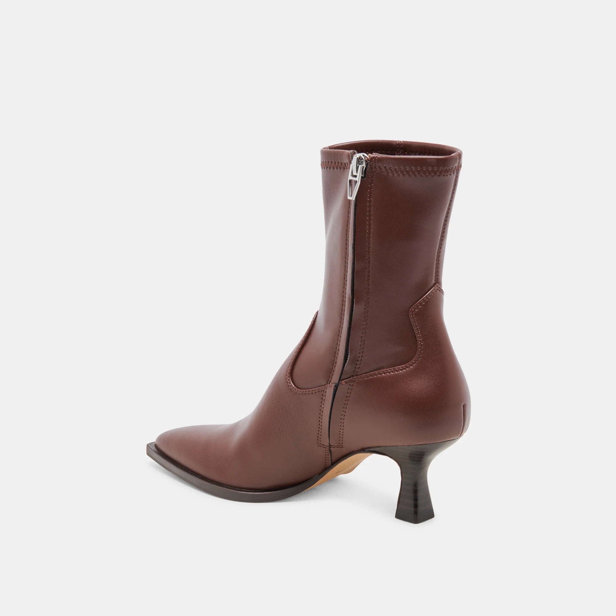 Chocolate Leather Arya Boot