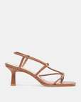 Cognac Leather Mylee Heel