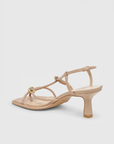 Light Tan Leather Mylee Heel