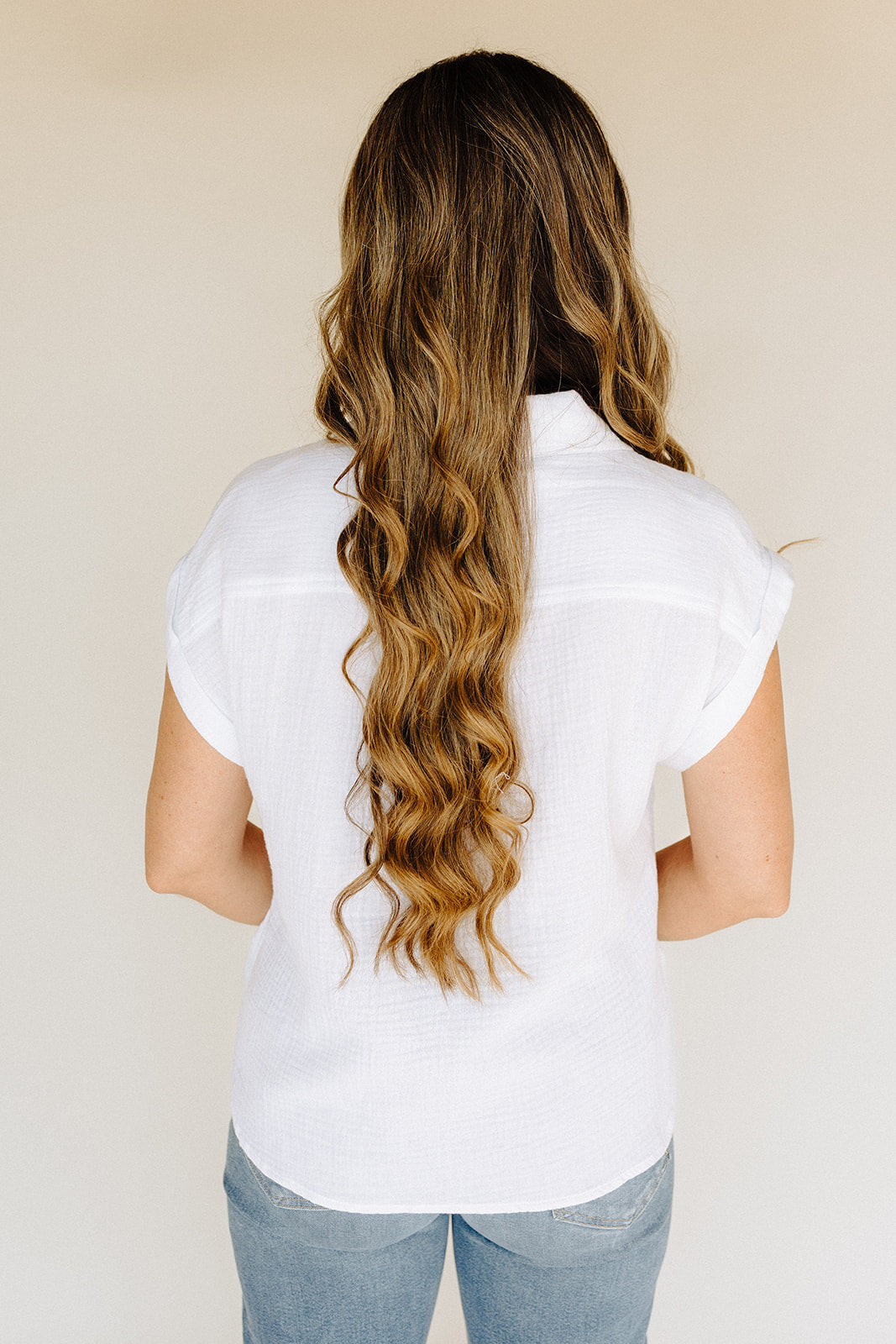 Optic White Gavin Top