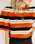 Molly Multi Color Knit Top