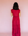 Fall Red Margaret Dress